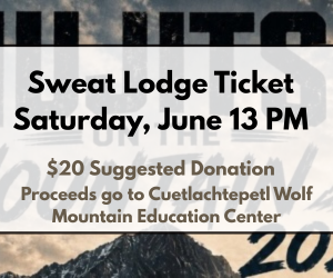 Sweat Lodge Experience, PM